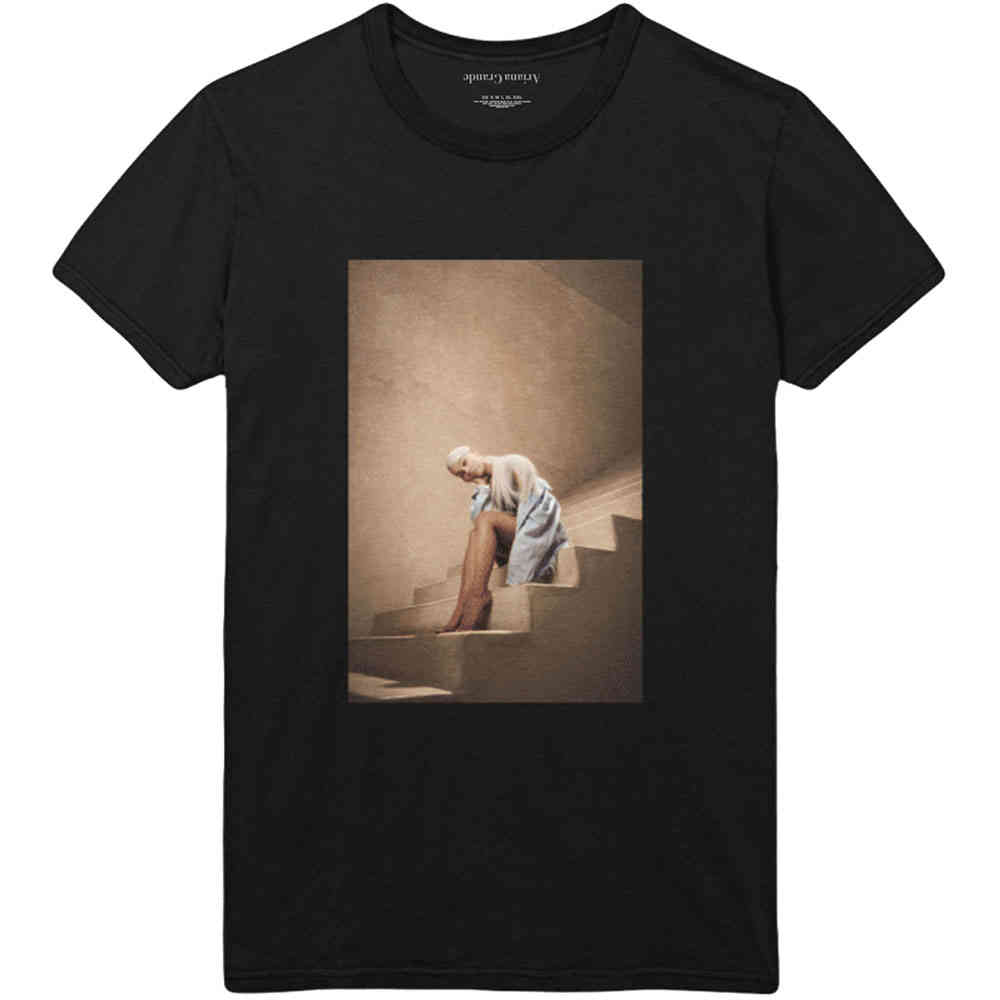 Ariana Grande - Staircase Heren Tshirt - Zwart